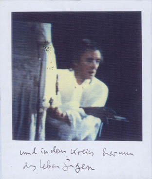 Oskar Werner un in dem Kreis herum das Leben jagen